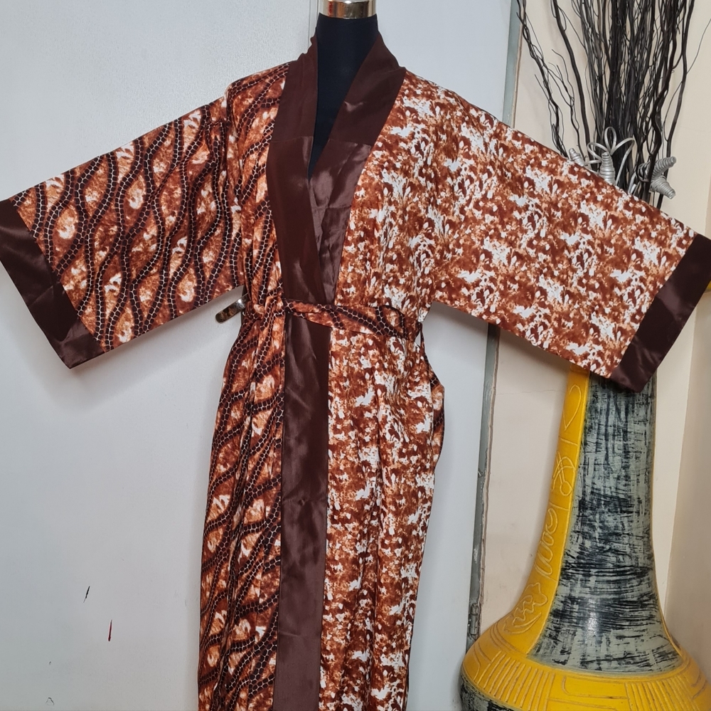 Stylish Ankara Kimono robe